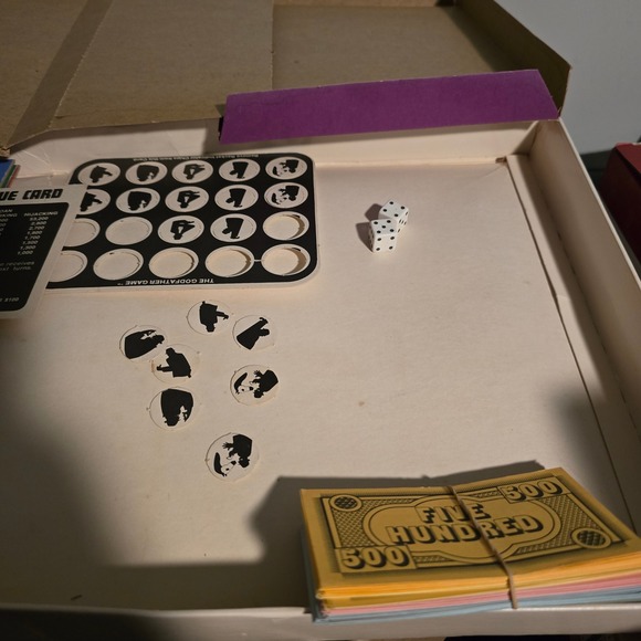 The Godfather Game Board Game Family Edition 1971 Vintage Rare Complete - Picture 9 of 12